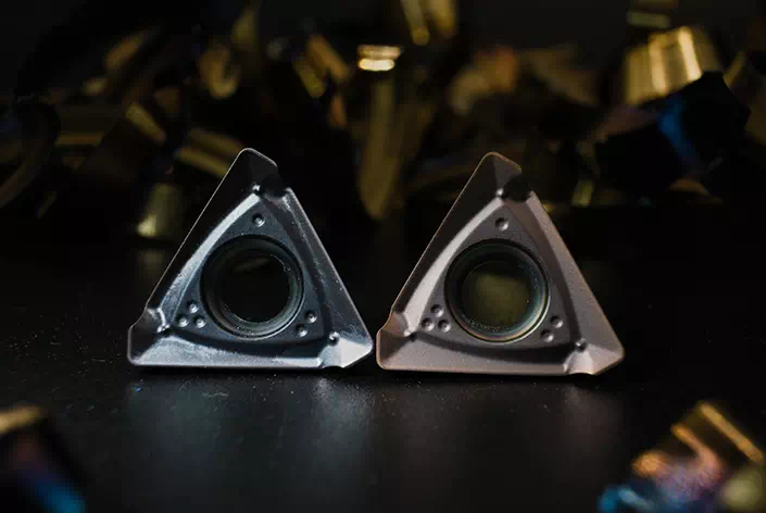 inserti a fissaggio meccanico per la tornitura