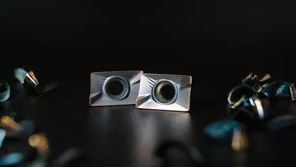 inserti per la fresatura in metallo duro